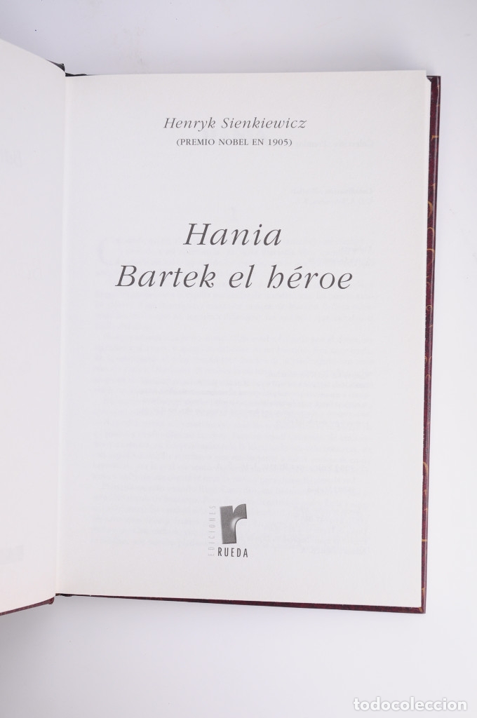 Libros: Hania, Bartek el h&eacute;roe - SIENKIEWICZ, Henryk - Foto 2