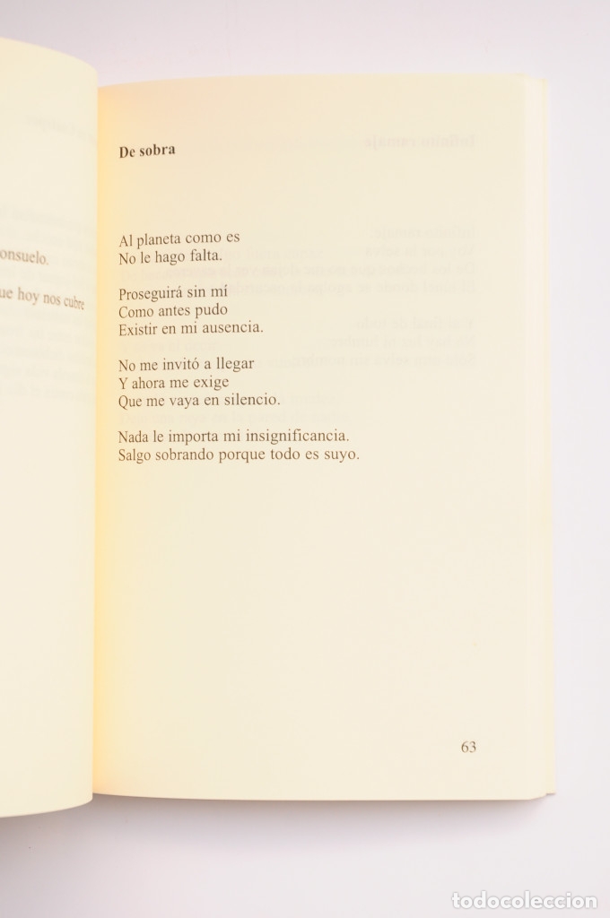 Libros: Como la lluvia. Poemas 2001-2008 - PACHECO, Jos&eacute; Emilio - Foto 3