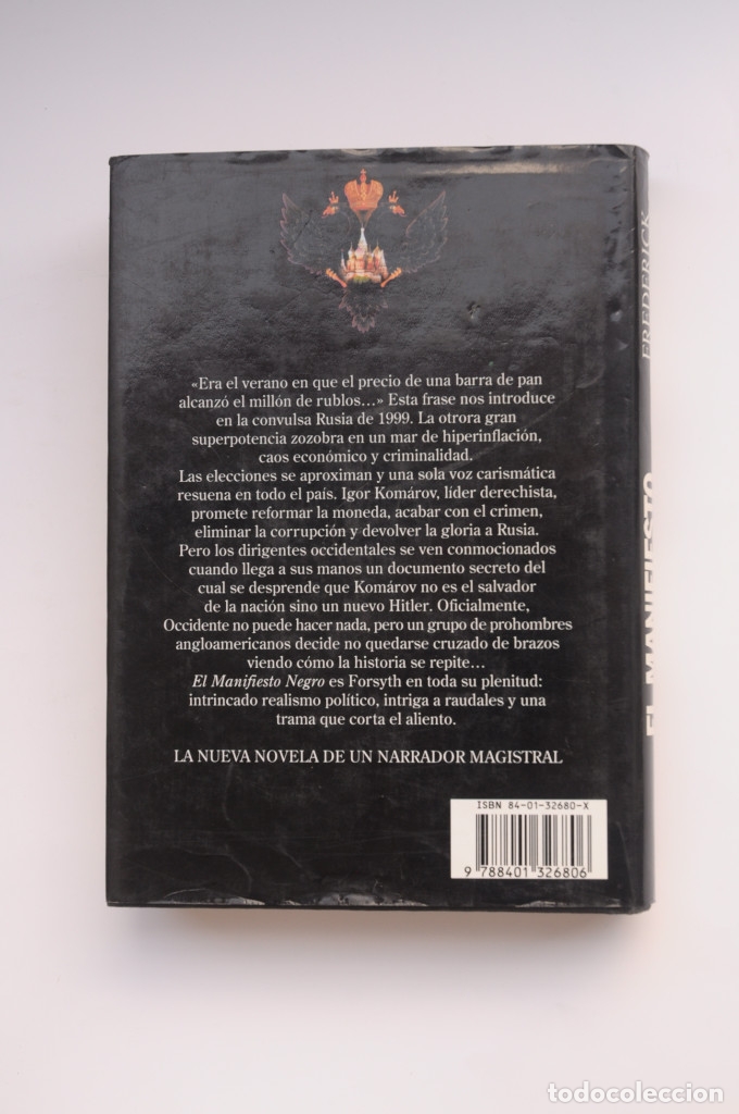 Libros: El manifiesto negro - FORSYTH, Frederick - Foto 4