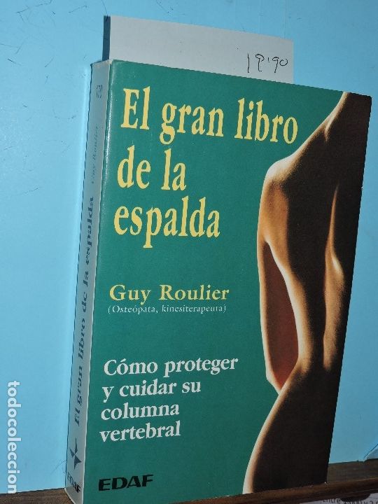 Libros: El gran libro de la espalda. ROULIER, Guy. Ed. EDAF. Madrid 1996 - Foto 1