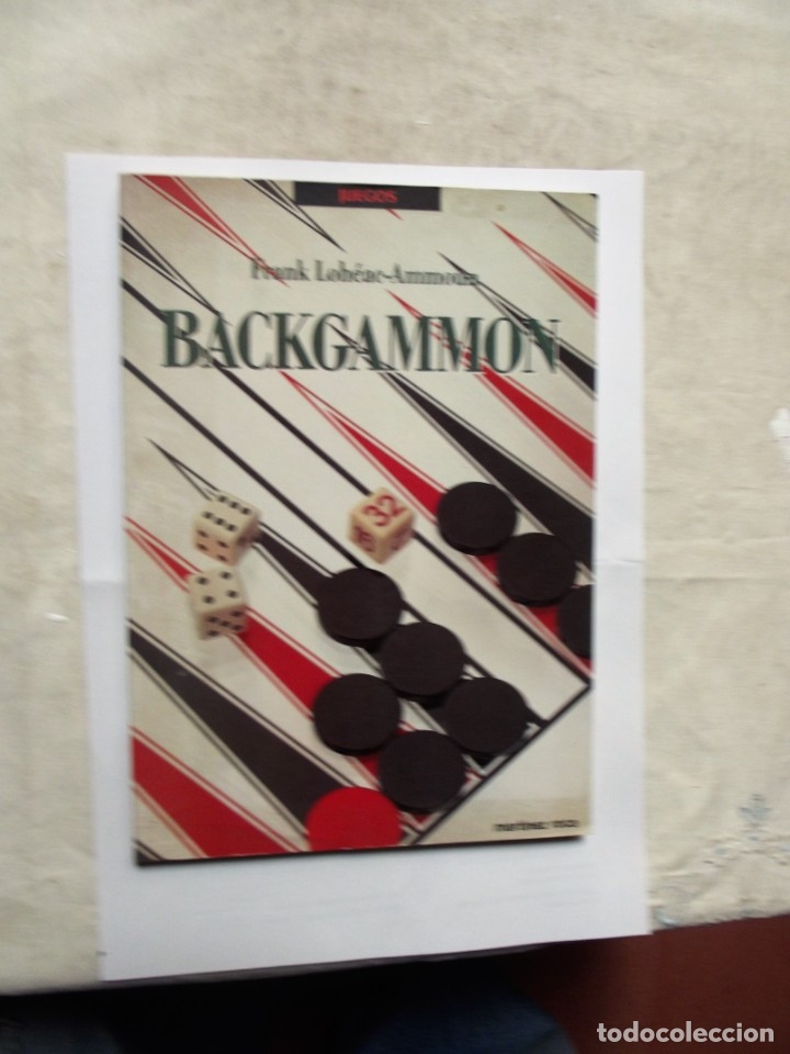 Libros: BACKGAMMON DE FRANK LOEAK- AMMOUN - Foto 1