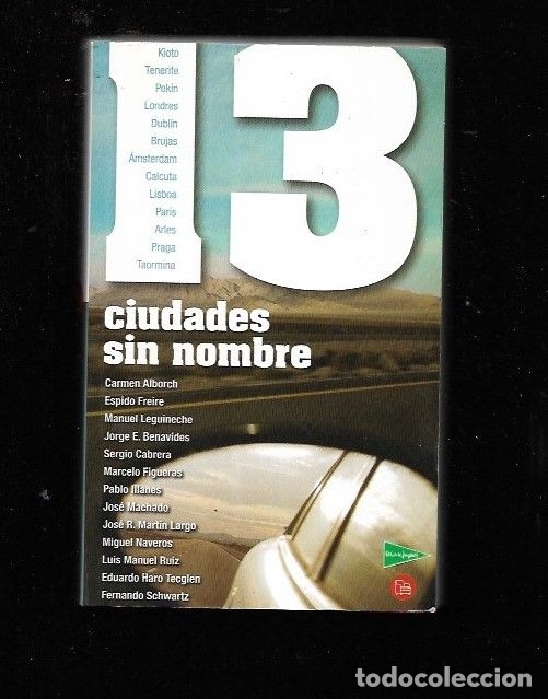 Libros: 13 CIUDADES SIN NOMBRE - VARIOS - Foto 1