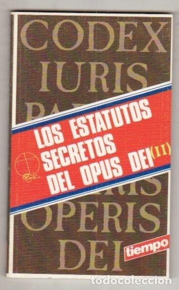 Libros: ESTATUTOS SECRETOS DEL OPUS-2 - ANONIMO - Foto 1