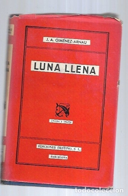 Libros: LUNA LLENA - GIMENEZ-ARNAU, J.A. - Foto 1