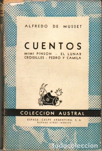 Libros: CUENTOS (MIMI PINSON.EL LUNAR - MUSSET, ALFRED DE - Foto 1