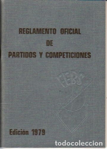 Libros: REGLAMENTO OFICIAL DE PARTIDOS Y COMPETICIONES - VARIOS - Foto 1