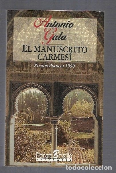 Libros: MANUSCRITO CARMESI - EL - GALA, ANTONIO - Foto 1