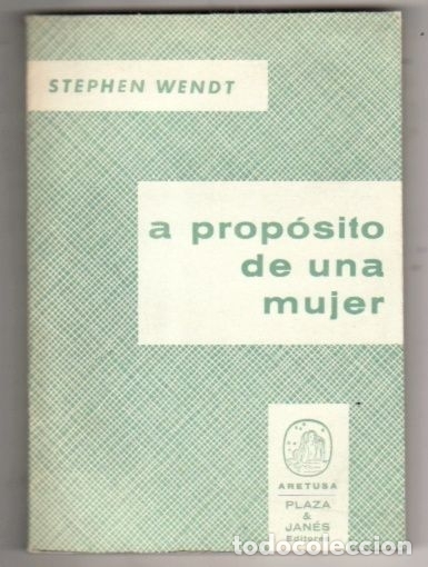 Libros: A PROPOSITO DE UNA MUJER - WENDT, STEPHEN - Foto 1