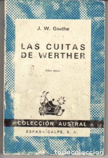 Libros: CUITAS DE WERTHER - LAS - GOETHE, JOHANN WOLFGANG - Foto 1
