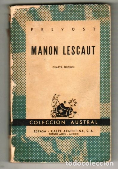 Libros: MANON LESCAUT - PREVOST - Foto 1