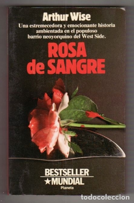 Libros: ROSA DE SANGRE - WISE, ARTHUR - Foto 1