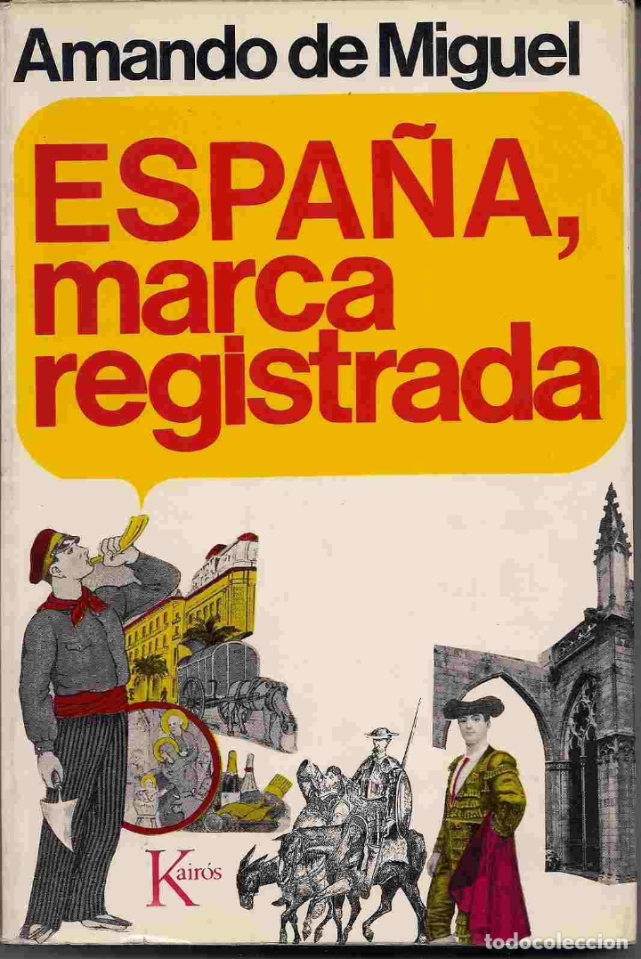 Libros: ESPA&Ntilde;A, MARCA REGISTRADA - MIGUEL, AMANDO DE - Foto 1