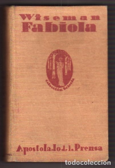 Libros: FABIOLA - WISEMAN, CARDENAL - Foto 2