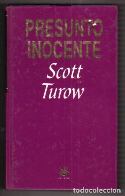 Libros: PRESUNTO INOCENTE - TUROW, SCOTT - Foto 1