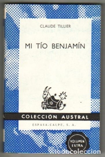 Libros: MI TIO BENJAMIN - TILLIER, CLAUDE - Foto 1