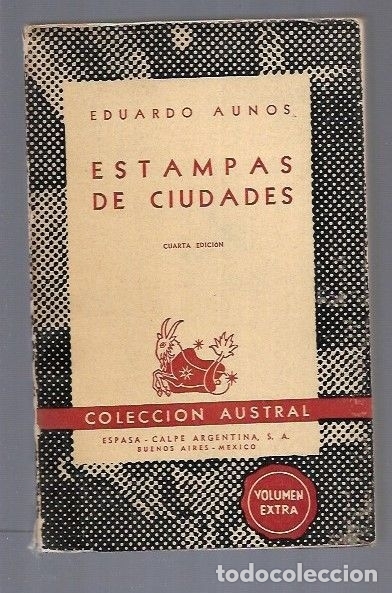 Libros: ESTAMPAS DE CIUDADES - AUNOS, EDUARDO - Foto 1