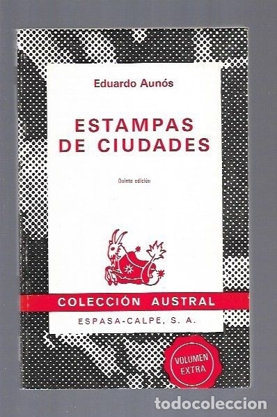 Libros: ESTAMPAS DE CIUDADES - AUNOS, EDUARDO - Foto 1