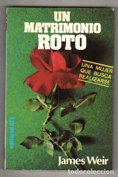 Libros: MATRIMONIO ROTO - UN - WEIR, JAMES - Foto 1