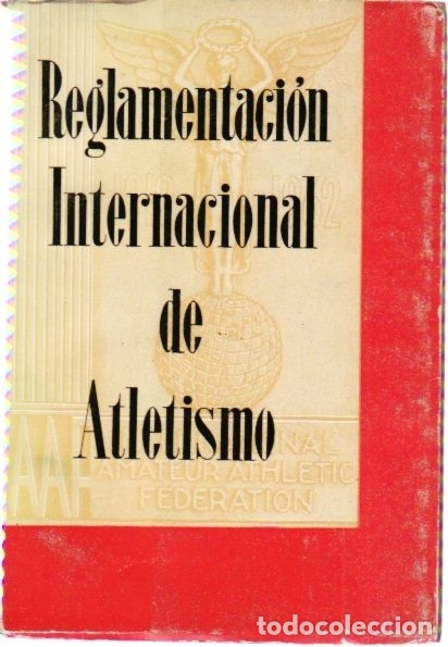 Libros: REGLAMENTO INTERNACIONAL DE ATLETISMO - ANONIMO - Foto 1