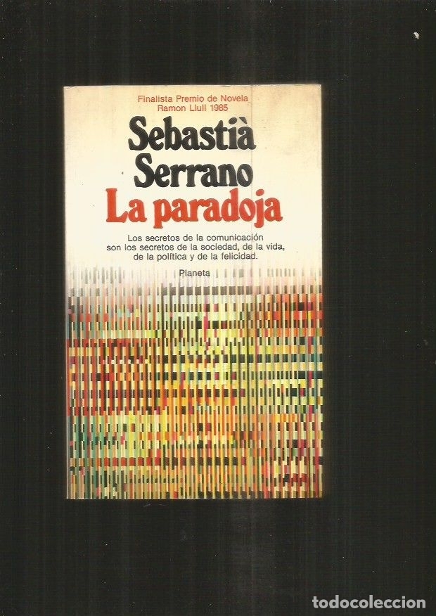 Libros: PARADOJA - LA - SERRANO, SEBASTIA - Foto 4