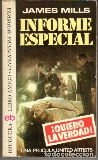Libros: INFORME ESPECIAL - MILLS, JAMES - Foto 1