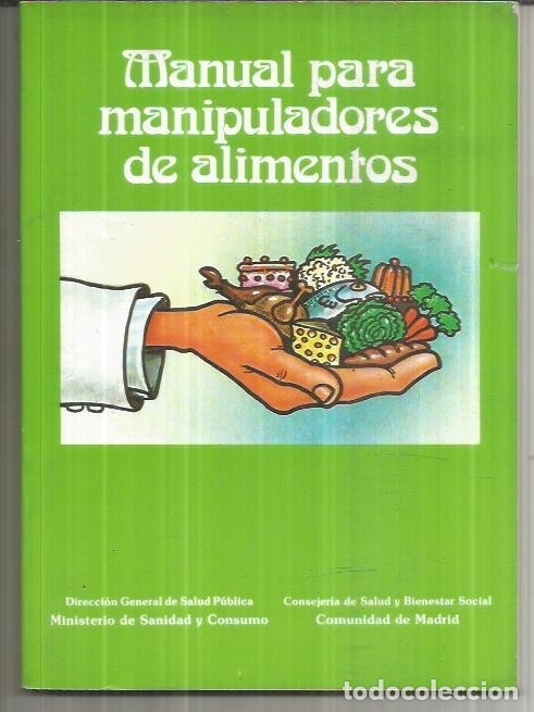 Libros: MANUAL PARA MANIPULADORES DE ALIMENTOS - ANONIMO - Foto 1