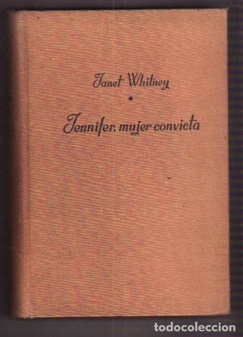 Libros: JENNIFER, MUJER CONVICTA - WHITNEY, JANET - Foto 1