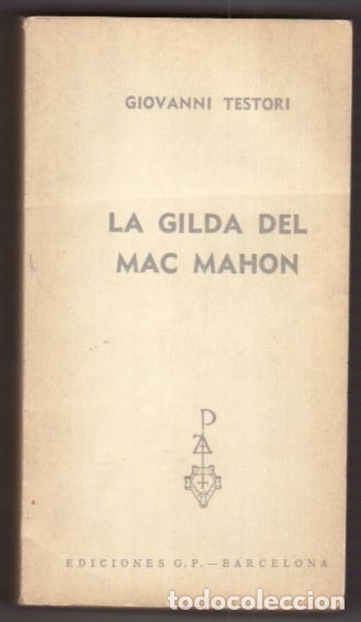 Libros: GILDA DEL MAC MAHON - LA - TESTORI, GIOVANNI - Foto 1