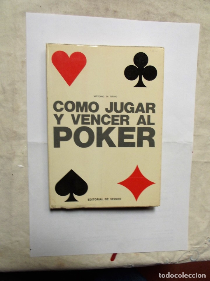 Livros em segunda m&atilde;o: COMO JUGAR Y VENCER AL POKER DE VICTORIO DI SILVIO