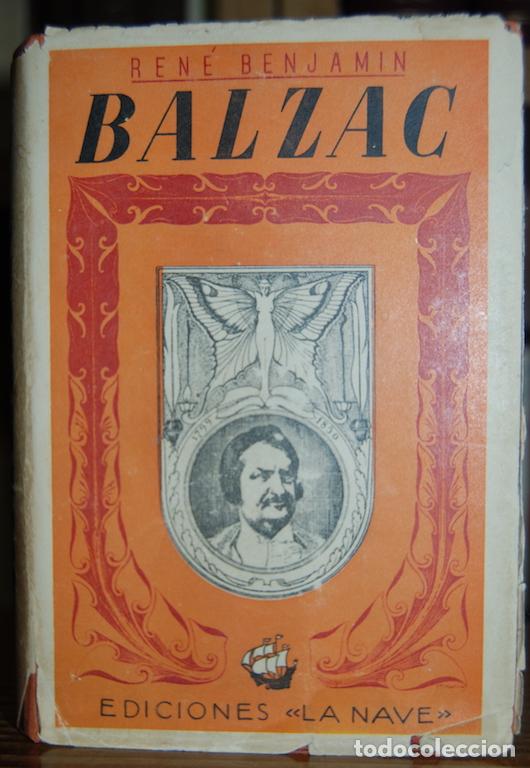 Libros: BALZAC - BENJAMIN, Rene - Foto 1