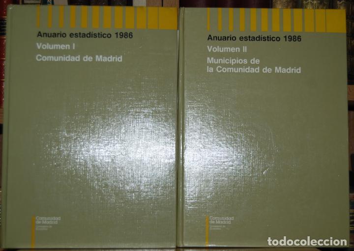 Libros: ANUARIO ESTADISTICO 1986 - COMUNIDAD DE MADRID - Foto 1