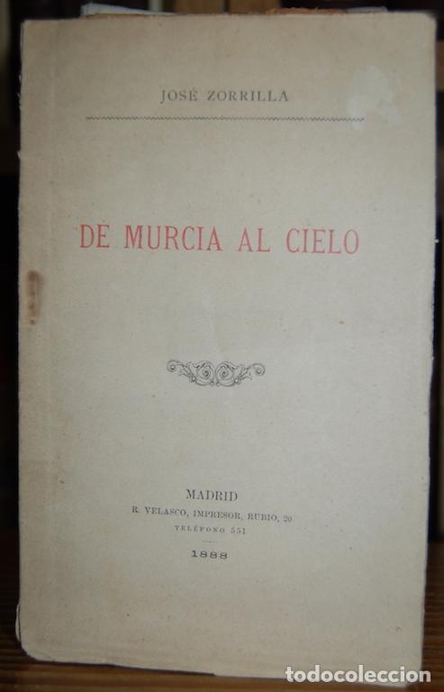 Libros: DE MURCIA AL CIELO - ZORRILLA, Jos&eacute; - Foto 2