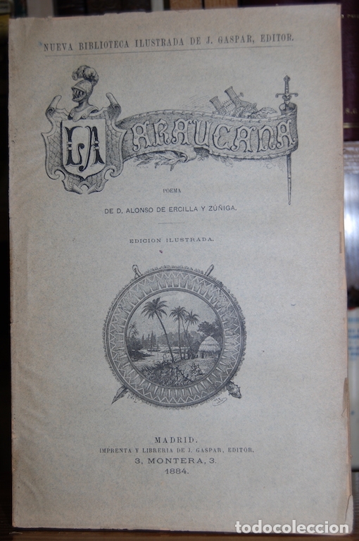 Libros: LA ARAUCANA - ERCILLA Y ZU&Ntilde;IGA, Alonso de - Foto 1