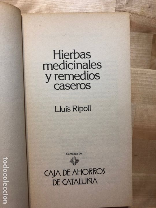 Libros: Hierbas medicinales y remedios caseros. - Llu&iacute;s Ripoll - Foto 2