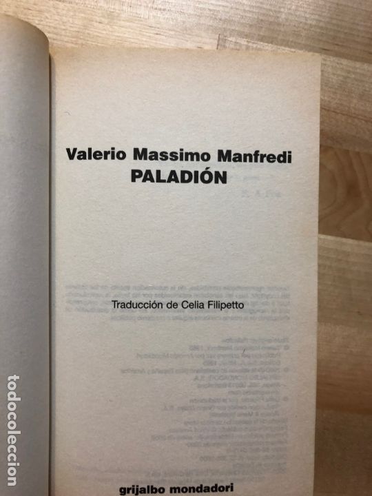 Libros: Paladi&oacute;n - Valerio Massimo Manfredi - Foto 2