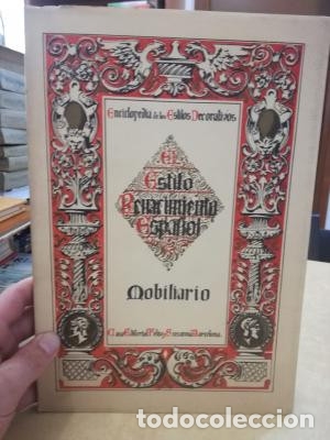 Libros: EL ESTILO RENACIMIENTO ESPA&Ntilde;OL MOBILIARIO. - Foto 1
