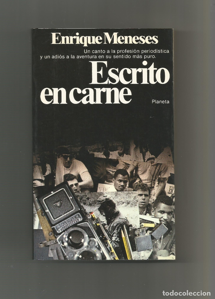 Libros: Escrito en carne. - MENESES, Enrique: - Foto 1