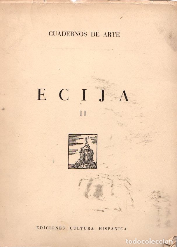 Libros: Cuadernos de arte. Ecija II - NO CONSTA AUTOR - Foto 1