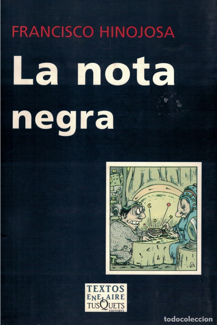 Libros: La nota negra - Francisco Hinojosa - Foto 1