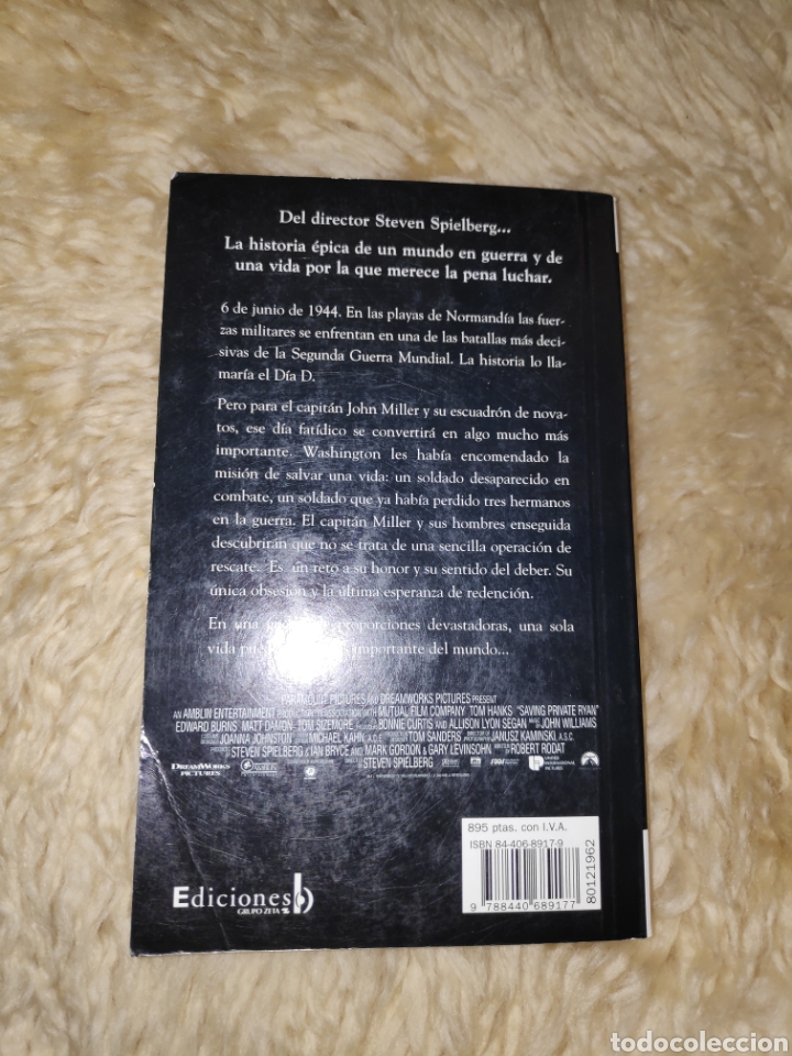 Libros: Salvar al soldado Ryan - Max Allan Collins - Foto 2