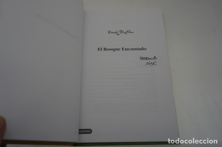 Libros: ESCASISIMO / EL BOSQUE ENCANTADO / ENID BLYTON / DESTINO 2008 - Foto 2