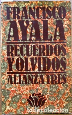 Libros: Recuerdos y Olvidos - AYALA, FRancisco - Foto 1