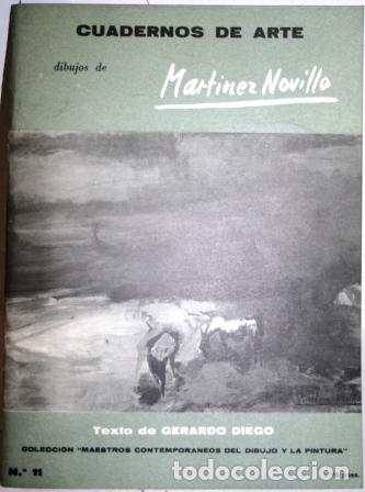 Libros: Dibujos de Mart&iacute;nez Novillo - DIEGO, Gerardo - Foto 1