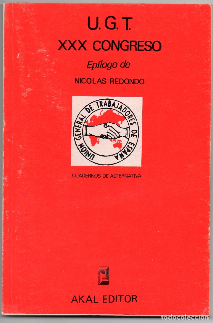 Libros: U.G.T. XXX CONGRESO - V.V.A.A. - Foto 1