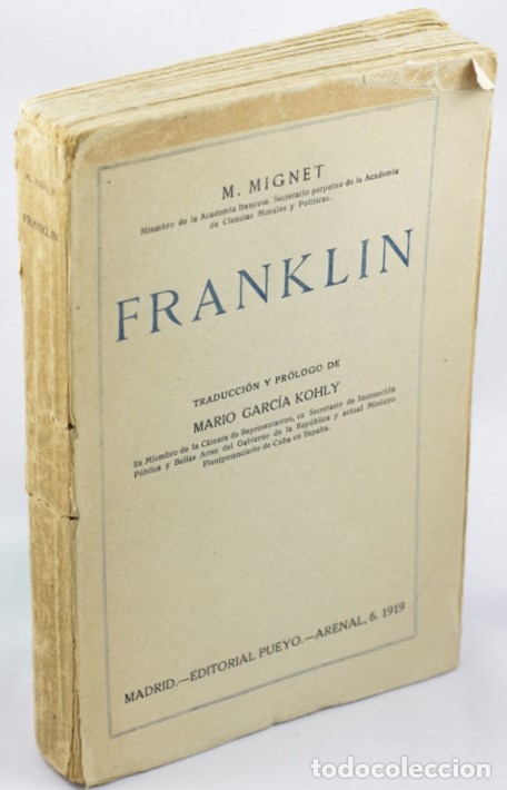 Libros: FRANKLIN - MIGNET, M. - Foto 1