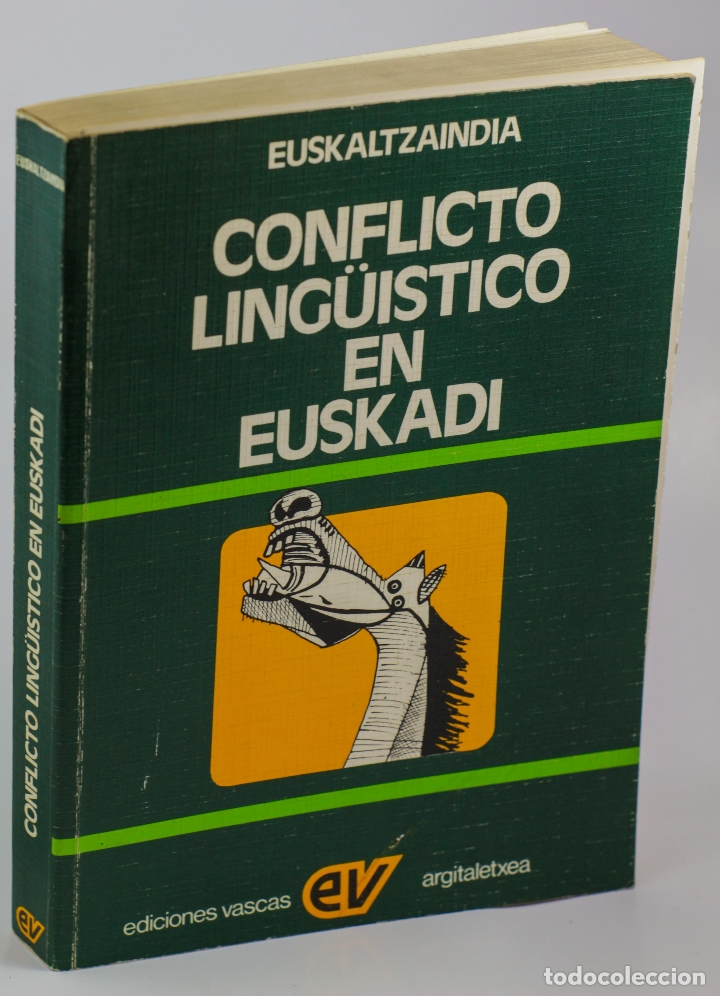 Libros: CONFLICTO LING&Uuml;&Iacute;STICO EN EUSKADI - EUSKALTZAINDIA - Foto 1
