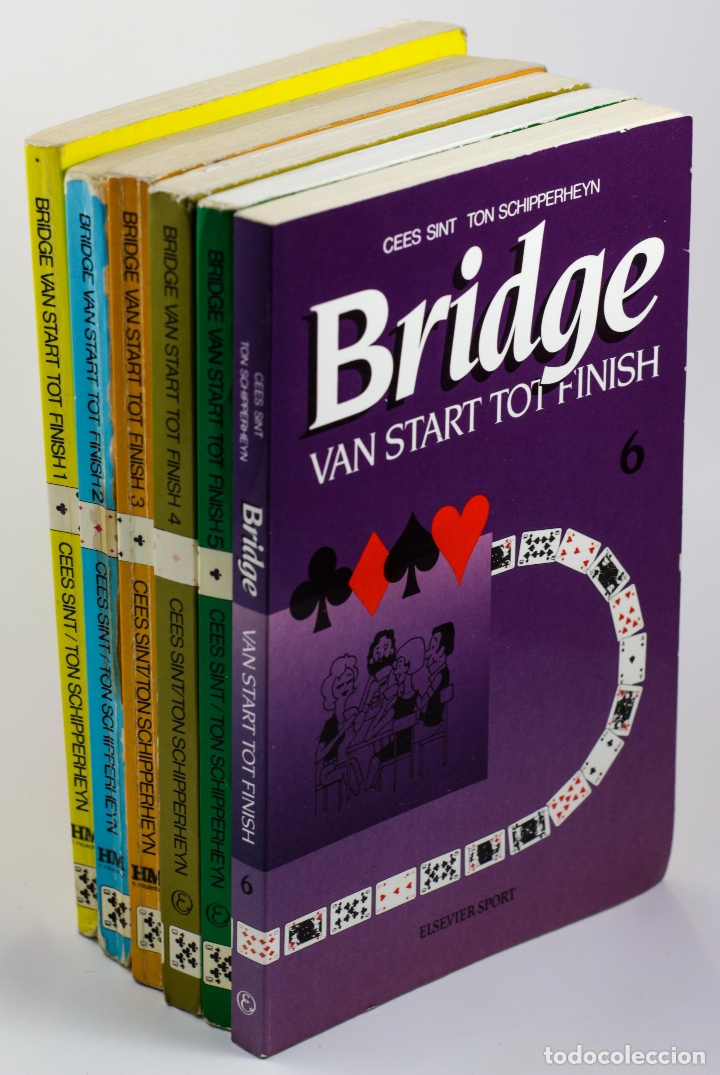 Libros: BRIDGE. VAN START TOT FINISH. 6 TOMOS - SINT, Cees; SCHIPPERHEYN, Ton - Foto 1