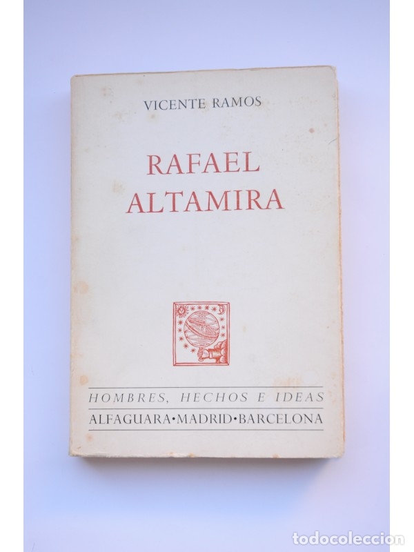 Libros: Rafael Altamira - RAMOS, Vicente - Foto 1