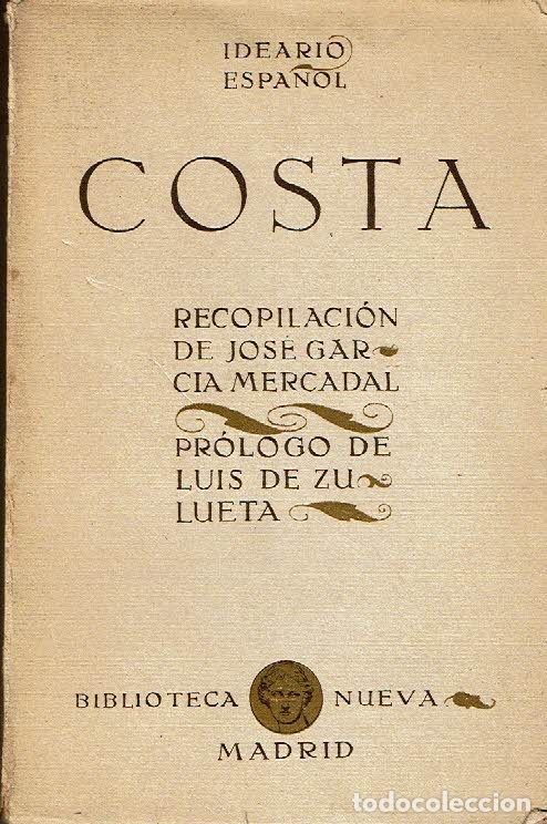Libros: Ideario espa&ntilde;ol. Costa. - Joaqu&iacute;n Costa. - Foto 1