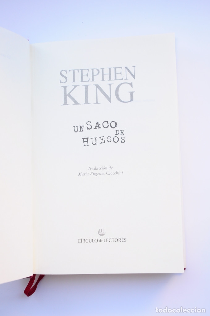 Libros: Un saco de huesos - KING, Stephen - Foto 3